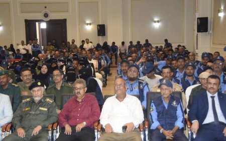 إدارة أمن عدن تختتم أسبوع المرور العربي بحفل خطابي وتكريمي مميز