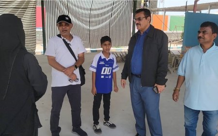 مدير عام المنصورة يتفقد أعمال الترميمات في روضة الشهيد محمد باصهيب