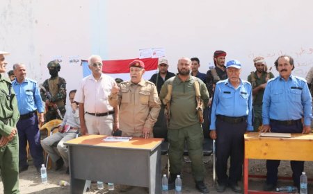 رئيس انتقالي الضالع يشهد اختتام فعاليات أسبوع المرور العربي الموحد بالمحافظة