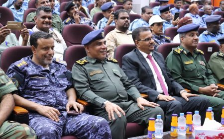 الأمين العام لمحلي حضرموت والمدير العام للأمن والشرطة يشهدان أختتام فعاليات أسبوع المرور العربي للعام 2025م