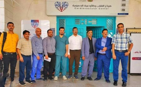 وكيل مساعد لقطاع التخطيط والتنمية بوزارة الصحة يزور عددًا من المستشفيات في تعز