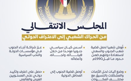 ثمان سنوات من الصمود والتحول.. المجلس الانتقالي الجنوبي بين التحديات والإنجازات 