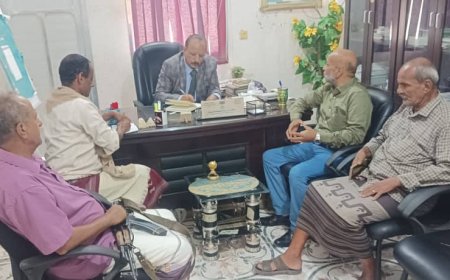 البكري يتفقد مستوى الأداء والمهام في حماية البيئة لحج