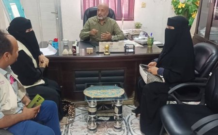 حماية البيئة لحج ومؤسسة مودة للمرأة والطفل التنموية يبحثان لتنفيذ مجموعة من الأنشطة البيئية