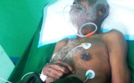 أبين: أسرة التربوي القدير عنفوش تطلق مناشدة إنسانية لإنقاذ حياته