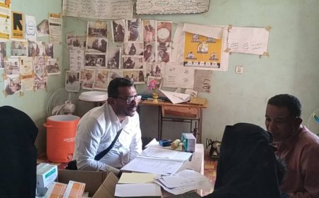 زيارة طبية لجمعية اليسر الخيرية ضمن العربة المتنقلة لمنظمة الإنقاذ الدولية