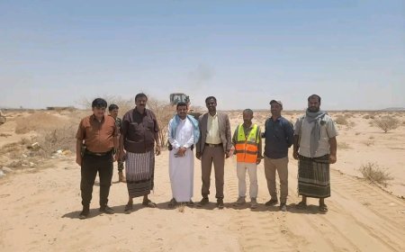 برعاية المحافظ بن الوزير: تدشين أعمال شق شارع التسعين الغربي بمدينة عتق