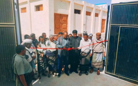 افتتاح بنك البذور الزراعية بمديرية حبان بتكلفة 160 ألف دولار