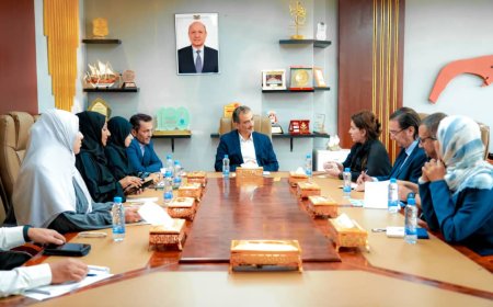 المحافظ لملس يلتقي ممثلة هيئة الأمم المتحدة للمرأة في اليمن