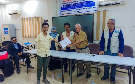 اختتام ورشة تدريبية حول التأهيل المجتمعي لذوي الإعاقة بمديرية الشعيب