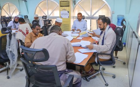 كنترول حضرموت يدشن عملية تصحيح دفاتر الإجابة لاختبارات شهادة الثانوية العامة للعام الدراسي 2024 – 2025م