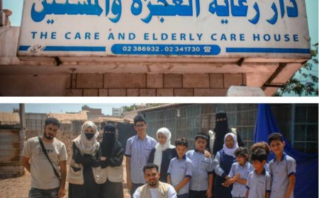 طلاب "مؤسسة الحياة للتدخل المبكر" يزورون دار العجزة في مبادرة إنسانية