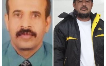 صلاح علعله سكرتير لجنة المسابقات م/ ابين يهنئ البهام بتعيينه امينًا عامًا مساعدًا لاتحاد كرة القدم