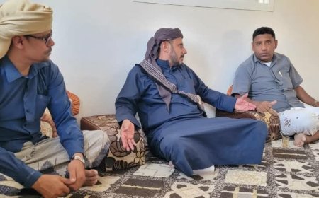 تنفيذية مكتب مؤتمر حضرموت الجامع تزور م. بن رباع وتُشيد بجهوده في إصلاح ذات البين