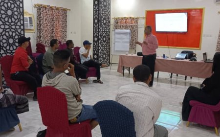 مؤسسة شباب أبين تختتم دورة تدريبية متخصصة في إدارة المشاريع التنموية