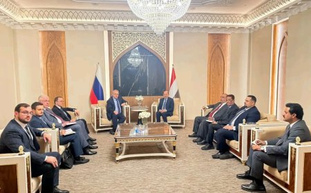 وزير الخارجية يلتقي المبعوث الخاص للرئيس الروسي للشرق الأوسط وأفريقيا