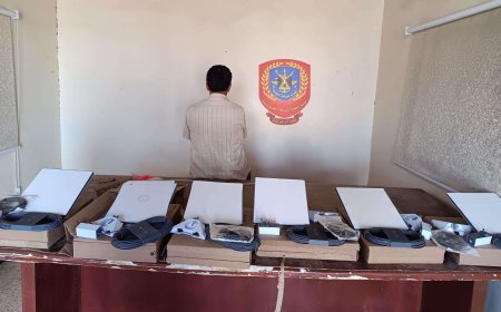 شبوة.. قوات اللواء الرابع مشاة تُحبط عملية تهريب أجهزة "ستارلينك" كانت في طريقها لمليشيا الحوثي