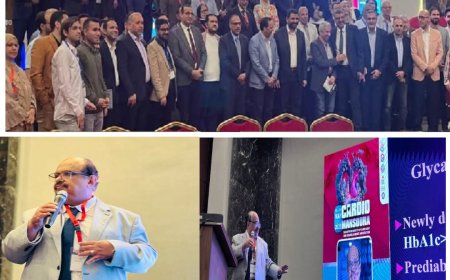 جمعية أطباء القلب عدن تشارك بمؤتمر القلب  لجامعة المنصورة المنعقد في منتجع بورسعيد