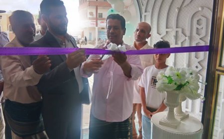 بحضور مدير صحة خنفر :  افتتاح مستوصف الهاشمي الطبي التخصصي بجعار .