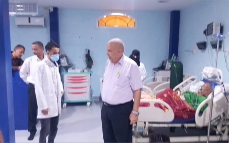 مدير صحة عدن يشدد على ضرورة التزام المستشفيات في التخلص الآمن من النفايات الطبية