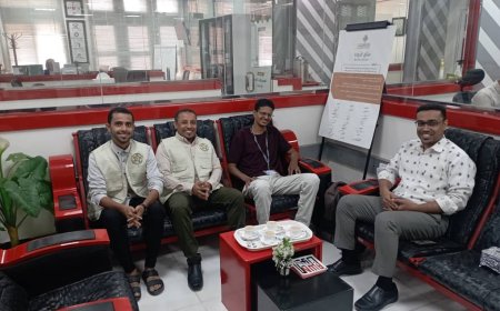 إتحاد الملتقيات الشبابية التطوعية بساحل حضرموت في ضيافة مؤسسة العون للتنمية