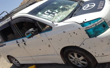 أبين.. مقتل شخص وجرح آخر في انفجار عبوة ناسفة بمركبة في لودر