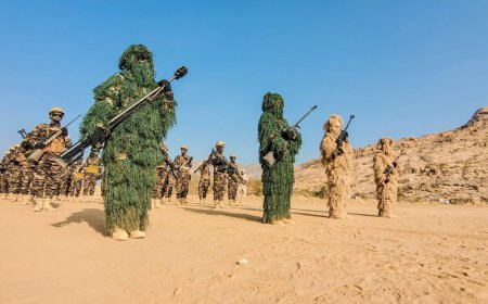 تخرج تشكيلات قتالية عالية التجهيز من قوات درع الوطن 