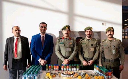 مدير عام الحج والعمرة يطلع على الاستعدادات المقدمة في منفذ الوديعة السعودي