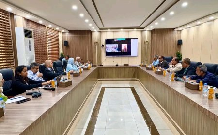 الوزير السقطري يناقش مع وفد البنك الدولي المشاريع الزراعية والسمكية