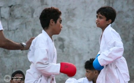 كاراتيه التلال يواصل نشاطه التدريبي