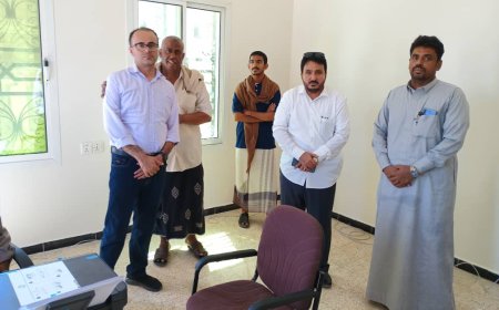 مؤسسة اتصالات ساحل حضرموت تفتتح مكتب تحصيل جديد في سنترال روكب بويش