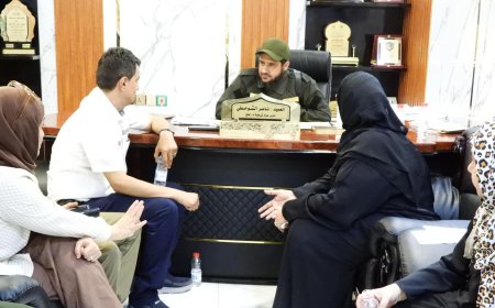لجنة حقوق الإنسان تنفذ نزولاً ميدانياً إلى سجن البحث الجنائي في لحج وتطلع على أوضاع السجناء