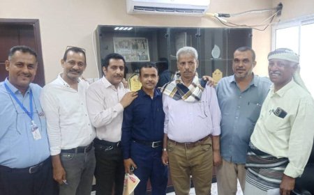 لجنة مكافحة تهريب المشتقات النفطية تلتقي محافظ لحج لمناقشة اوجه التعاون المشترك