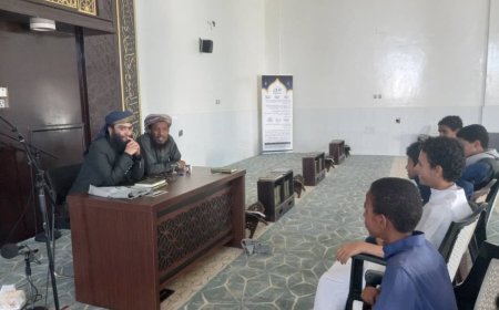 مدير أوقاف عتق ومدير التحفيظ بالمحافظة يتفقدان مسجد الشافعي ومسجد خيران بعتق