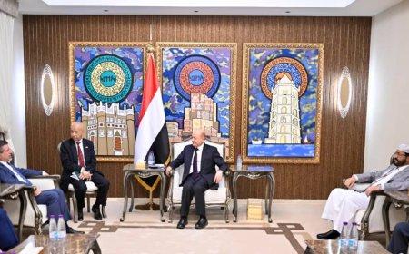 رئيس مجلس القيادة يستبعد اي نوايا من جانب المليشيات الحوثية لتغيير سلوكها التخريبي