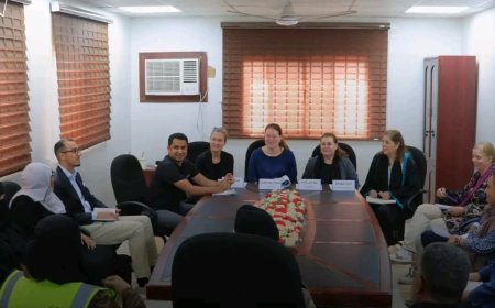 عدن.. وفد السفارة الهولندية يزور مركز شرطة المنصورة وعدد من الشركاء المحليين ضمن مشروع "تعزيز الوصول الشامل للعدالة PIAJY