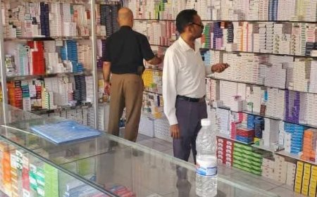 في يومها السادس·· حملة رقابية واسعة تستهدف 137 منشأة صحية بمديرية صالة ومنها ضبط الأدوية المنتهية والمهربة