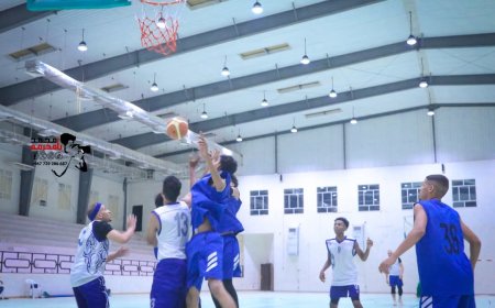 تضامن حضرموت يقطع نصف الطريق نحو الدرجة الأولى في الكرة السلة