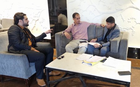 نقابة المهندسين بمحافظة حضرموت تلتقي المدير التنفيذي لمنظمة صناع النهضة