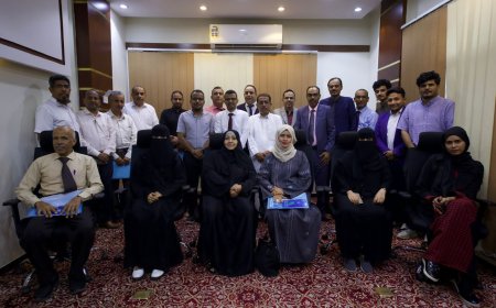 كلية مجتمع حضرموت الدولية تنظّم ورشة عمل حول تصميم البرامج وفق نظام مخرجات التعلم