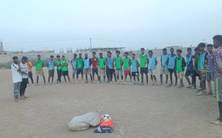 ناشئو الشرارة يواصلون الاستعداد لمواجهة أكاديمية المرحلي بحصة تدريبية مكثفة في الحوطة