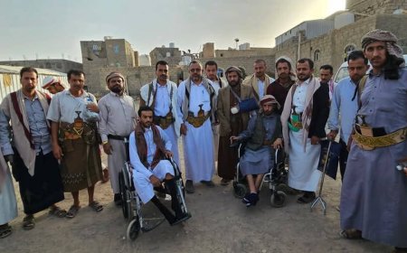 مؤتمر مأرب الجامع يؤكد اهتمامه بملف الجرحى ويلتقي بقيادة وأعضاء الرابطة الوطنية للجرحى