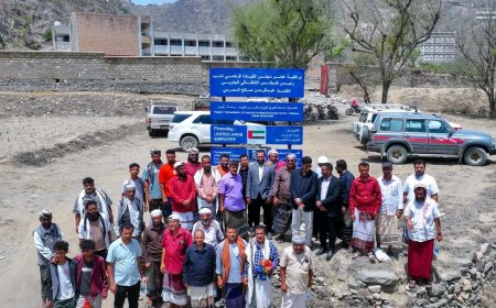 برعاية المحرّمي.. الإمارات تواصل دعم قطاع التعليم في أبين بترميم ثانوية للبنين برُصُد