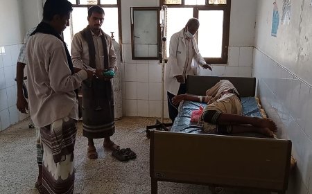 مدير مكتب الصحة بالوضيع يناشد وزارة الصحة والمنظمات الدولية