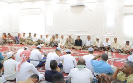 ثانوية الصبان تقيم لقاء التأخي والمحبة للهيئة التعليمية والمشتغلين بالمركز الاختباري