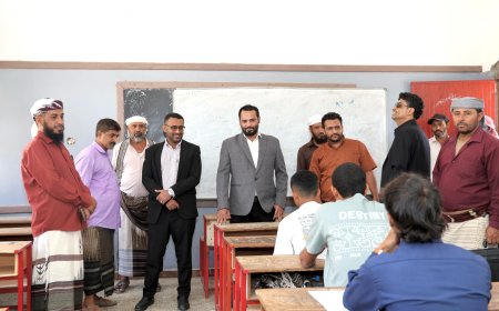 برعاية المحرّمي.. الإمارات تواصل دعم قطاع التعليم في أبين بترميم ثانوية ثانوية خالد بن الوليد