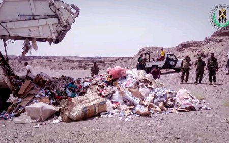 نيابة اموال لحج تتلف كمية كبيرة من الأدوية المهربة المضبوطة في نقاط حزام طوق عدن