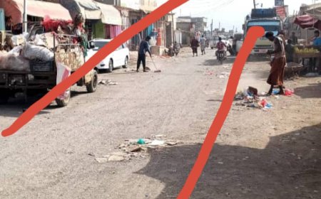 مواطنون بشقرة يناشدون العميد الركن/ناصر عبدربه منصور هادي سفلتة طريق سوق المدينة