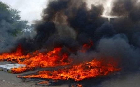 وفاة شخص واحتراق حمولة قاطرة بسبب تماس كهربائي في الضالع