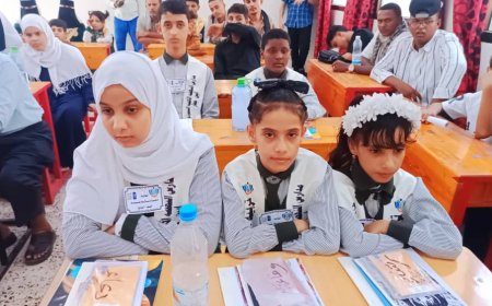 مدارس النهضة الأهلية بجعار تتصدر تصفيات أبين في تحدي القراءة العربي 2025م